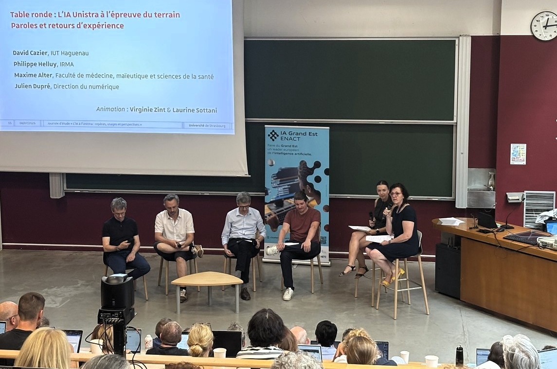 L’IA à l’Université de Strasbourg : « l’appréhender à 360 degrés »
